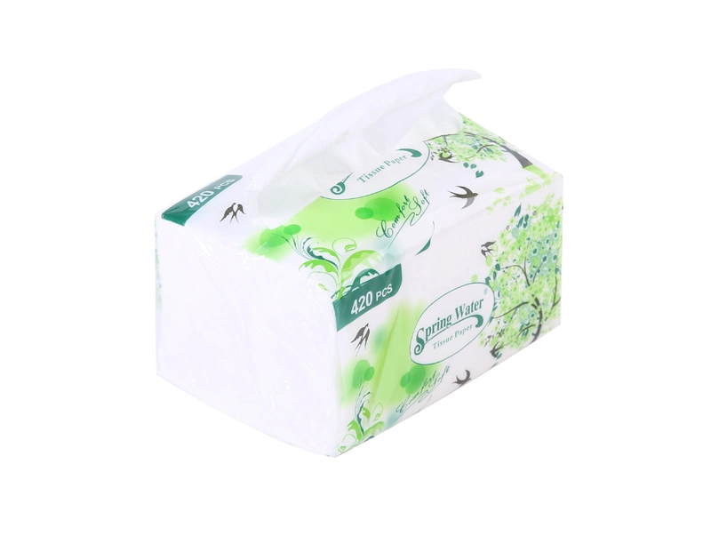 Custom Soft Pack Facial Tissue Paper 2ply 3ply Tissue Paper Products