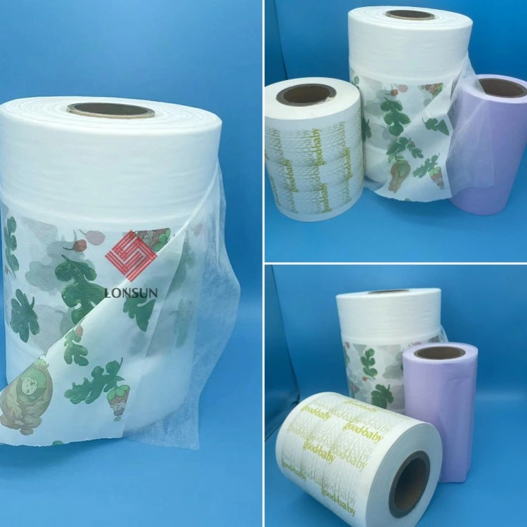 PE Film for Sanitary Napkins Cloth-Like PE Film Diapers and Sanitary Pads Accessory