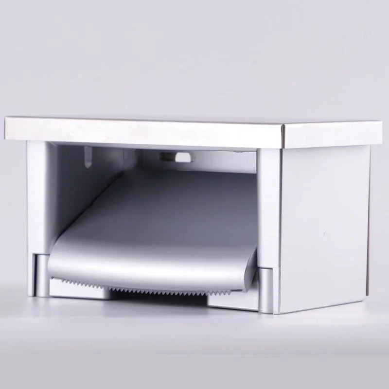 Durable Cheap Tissue Holder Toilet Paper Roll Holder Toilet Paper Holder Dispenser with Shelf