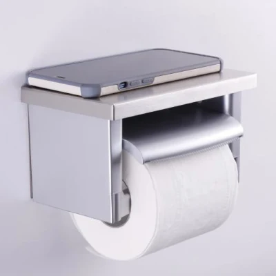 Suporte para lenço de papel higiênico durável e barato, suporte para rolo de papel higiênico, dispensador com prateleira