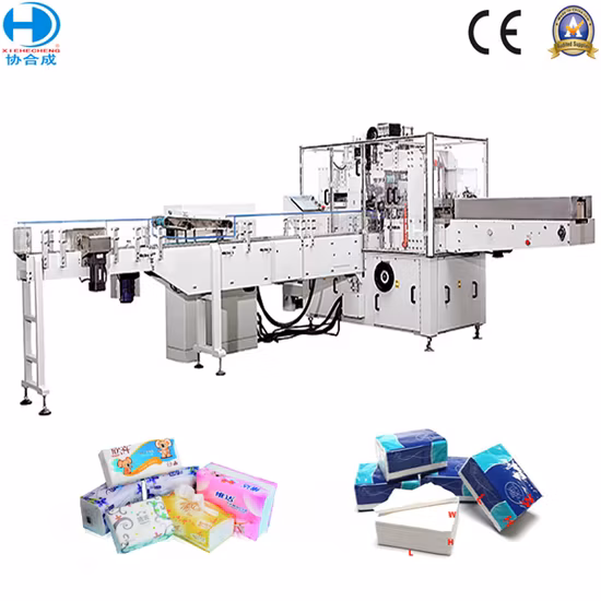 Máquina automática de embalagem de lenço de papel guardanapo de boa qualidade China RC300c
