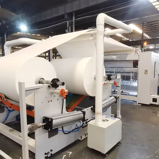 Fabricante de maquinário de toalha de papel higiênico de controle fácil Fabricante de máquinas para fabricação de papel higiênico pequeno Fábrica de papel V dobrável Preço da máquina para fabricação de lenços faciais