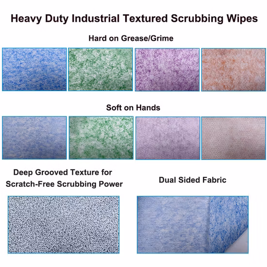 Biokleen Whonder Wipes Industrie Cleaning Wipes Toalhetes de algodão industriais